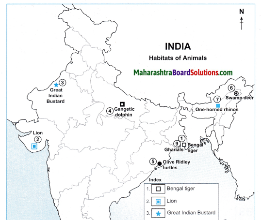 Maharashtra Board Class 10 Geography Solutions Chapter 5 Natural Vegetation and Wildlife 4