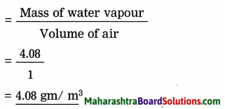 Maharashtra Board Class 8 Geography Solutions Chapter 3 Humidity and Clouds 7