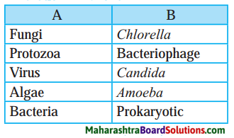 Maharashtra Board Class 8 Science Solutions Chapter 1 Living World and Classification of Microbes 3
