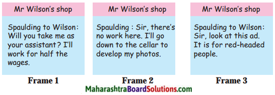 Maharashtra Board Class 7 English Solutions Chapter 4.3 The Red-Headed League 1