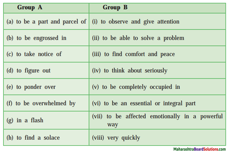 Maharashtra Board Class 10 My English Coursebook Solutions Chapter 1.2 An Encounter of a Special Kind 3