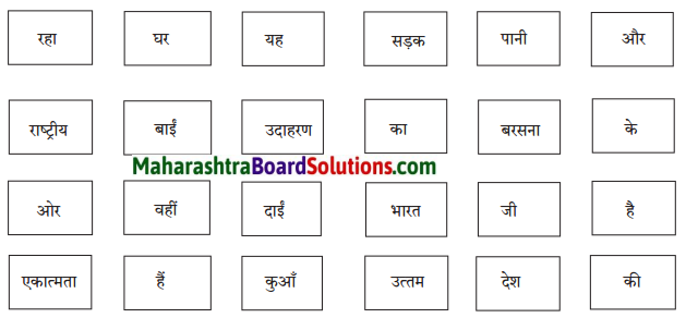 Maharashtra Board Class 7 Hindi Solutions अभ्‍यास - २ 1