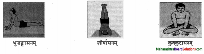 Maharashtra Board Class 9 Sanskrit Aamod Solutions Chapter 7 योगमाला 6