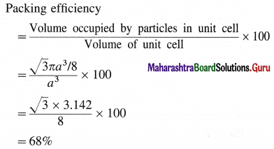 Maharashtra Board Class 12 Chemistry Important Questions Chapter 1 Solid State 27