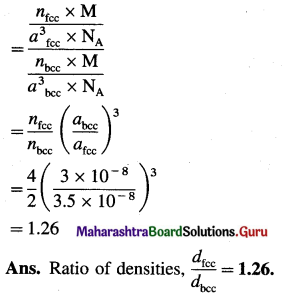 Maharashtra Board Class 12 Chemistry Important Questions Chapter 1 Solid State 37