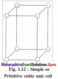Maharashtra Board Class 12 Chemistry Important Questions Chapter 1 Solid State 9