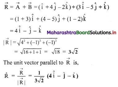 Maharashtra Board Class 11 Physics Important Questions Chapter 2 Mathematical Methods 27