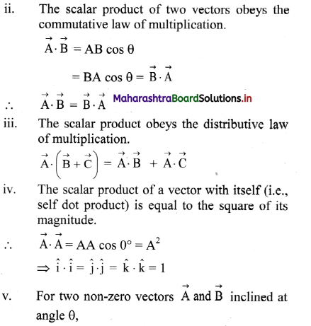 Maharashtra Board Class 11 Physics Important Questions Chapter 2 Mathematical Methods 49