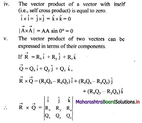 Maharashtra Board Class 11 Physics Important Questions Chapter 2 Mathematical Methods 55