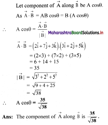 Maharashtra Board Class 11 Physics Important Questions Chapter 2 Mathematical Methods 68