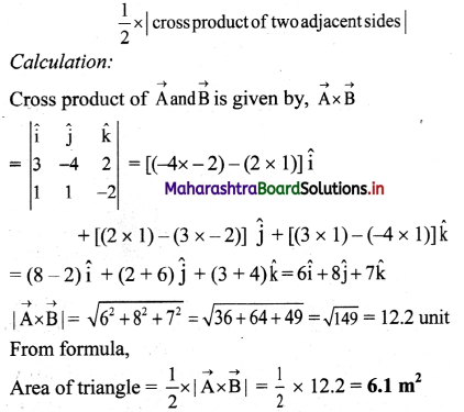 Maharashtra Board Class 11 Physics Important Questions Chapter 2 Mathematical Methods 77