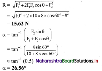 Maharashtra Board Class 11 Physics Important Questions Chapter 2 Mathematical Methods 86