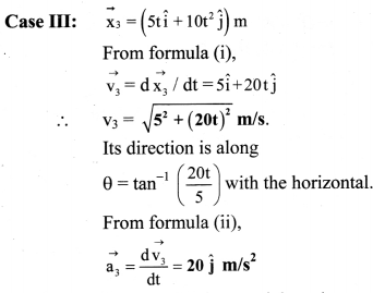 Maharashtra Board Class 11 Physics Important Questions Chapter 3 Motion in a Plane 16