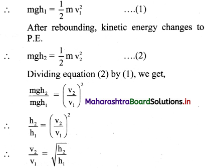 Maharashtra Board Class 11 Physics Important Questions Chapter 4 Laws of Motion 26