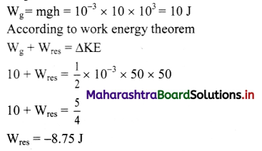 Maharashtra Board Class 11 Physics Important Questions Chapter 4 Laws of Motion 89