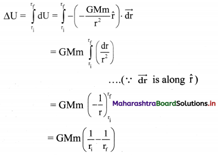 Maharashtra Board Class 11 Physics Important Questions Chapter 5 Gravitation 51