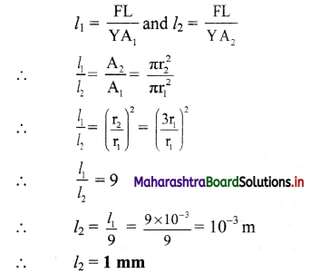 Maharashtra Board Class 11 Physics Important Questions Chapter 6 Mechanical Properties of Solids 22