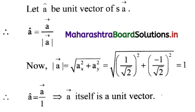 Maharashtra Board Class 11 Physics Solutions Chapter 2 Mathematical Methods 1