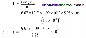 Maharashtra Board Class 11 Physics Solutions Chapter 5 Gravitation 1
