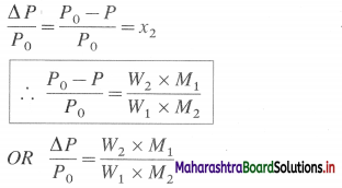 Maharashtra Board Class 12 Chemistry Important Questions Chapter 2 Solutions 12