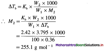 Maharashtra Board Class 12 Chemistry Important Questions Chapter 2 Solutions 24