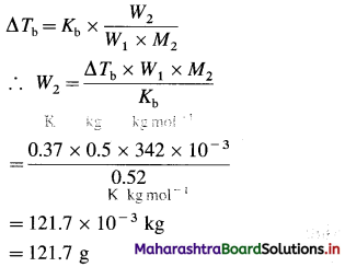 Maharashtra Board Class 12 Chemistry Important Questions Chapter 2 Solutions 31
