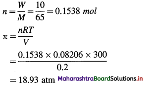 Maharashtra Board Class 12 Chemistry Important Questions Chapter 2 Solutions 49