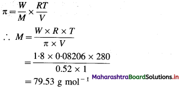 Maharashtra Board Class 12 Chemistry Important Questions Chapter 2 Solutions 53