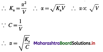 Maharashtra Board Class 12 Chemistry Important Questions Chapter 3 Ionic Equilibria 18a