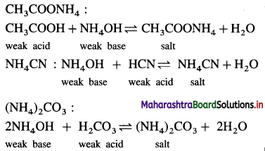 Maharashtra Board Class 12 Chemistry Important Questions Chapter 3 Ionic Equilibria 32
