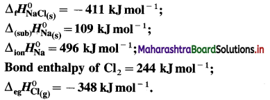 Maharashtra Board Class 12 Chemistry Important Questions Chapter 4 Chemical Thermodynamics 16