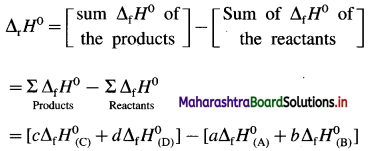 Maharashtra Board Class 12 Chemistry Important Questions Chapter 4 Chemical Thermodynamics 23