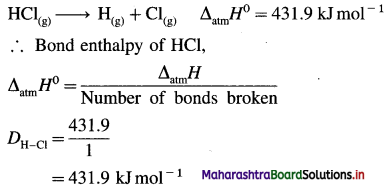 Maharashtra Board Class 12 Chemistry Important Questions Chapter 4 Chemical Thermodynamics 25