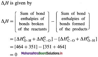 Maharashtra Board Class 12 Chemistry Important Questions Chapter 4 Chemical Thermodynamics 48