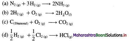 Maharashtra Board Class 12 Chemistry Important Questions Chapter 4 Chemical Thermodynamics 66