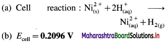 Maharashtra Board Class 12 Chemistry Important Questions Chapter 5 Electrochemistry 100