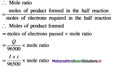 Maharashtra Board Class 12 Chemistry Important Questions Chapter 5 Electrochemistry 29