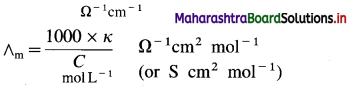 Maharashtra Board Class 12 Chemistry Important Questions Chapter 5 Electrochemistry 3