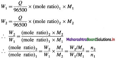 Maharashtra Board Class 12 Chemistry Important Questions Chapter 5 Electrochemistry 31