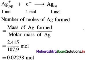 Maharashtra Board Class 12 Chemistry Important Questions Chapter 5 Electrochemistry 36