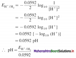 Maharashtra Board Class 12 Chemistry Important Questions Chapter 5 Electrochemistry 76