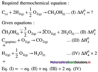 Maharashtra Board Class 12 Chemistry Solutions Chapter 4 Chemical Thermodynamics 18