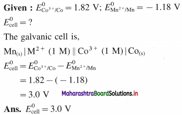 Maharashtra Board Class 12 Chemistry Solutions Chapter 5 Electrochemistry 13