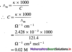 Maharashtra Board Class 12 Chemistry Solutions Chapter 5 Electrochemistry 42
