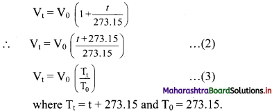 Maharashtra Board Class 11 Chemistry Important Questions Chapter 10 States of Matter 22