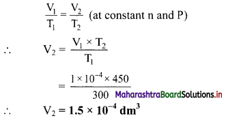 Maharashtra Board Class 11 Chemistry Important Questions Chapter 10 States of Matter 27