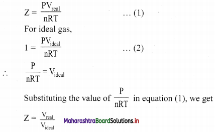 Maharashtra Board Class 11 Chemistry Important Questions Chapter 10 States of Matter 43