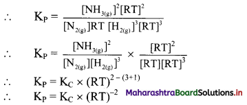 Maharashtra Board Class 11 Chemistry Important Questions Chapter 12 Chemical Equilibrium 5