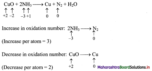 Maharashtra Board Class 11 Chemistry Important Questions Chapter 6 Redox Reactions 23