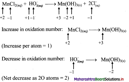 Maharashtra Board Class 11 Chemistry Important Questions Chapter 6 Redox Reactions 34
